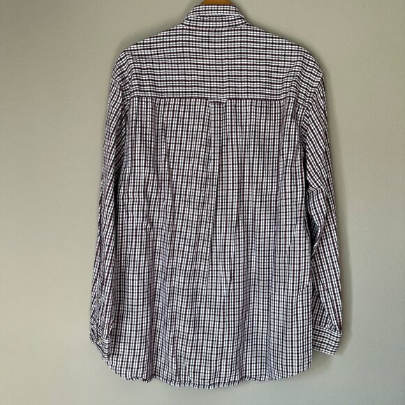 Columbia Plaid Button Down Shirt Size Large L Long Sleeve Cotton Casual‎ - Picture 2 of 3
